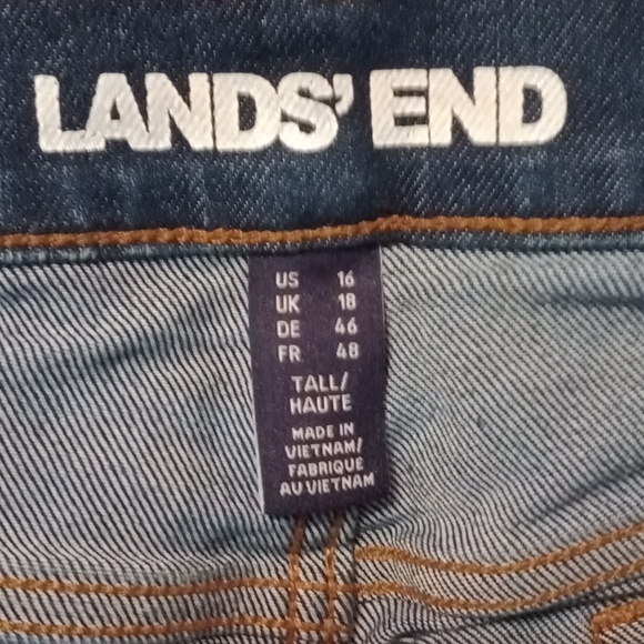 Jeans By LANDS' END - Picture 8 of 9
